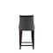 Manhattan Comfort Fifth Avenue Faux Leather Counter Stool in Pebble Grey- Set of 3 3-CS012-PE - alternate 3